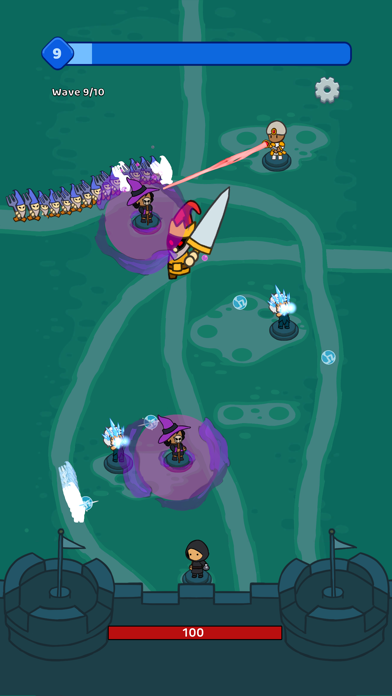 Tangkapan skrin Castle Force TD