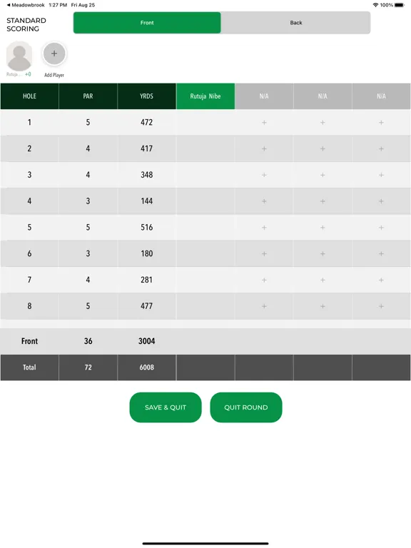 Captures d'écran de Dairy Creek Golf Course iPad 