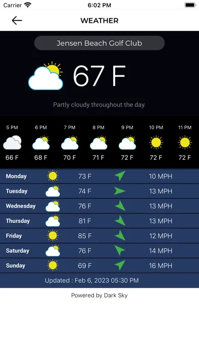 Captures d'écran de Jensen Beach Golf Club