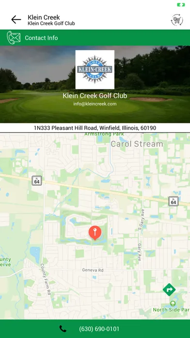 Captures d'écran de Klein Creek GC