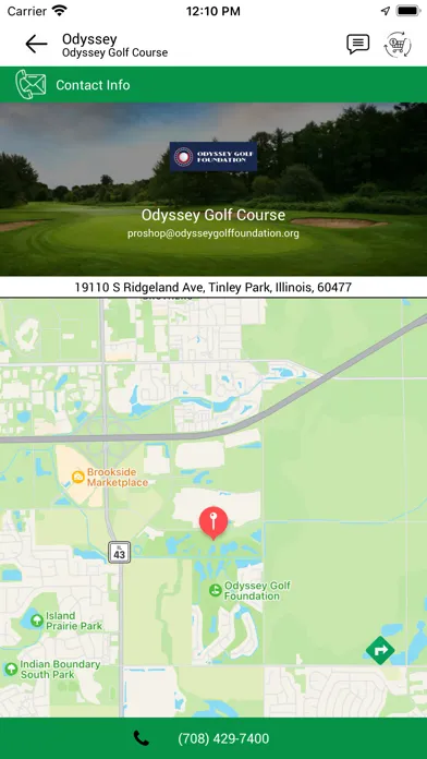 Captures d'écran de Odyssey Golf Course