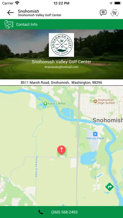 Tangkapan layar Snohomish Valley Golf Center