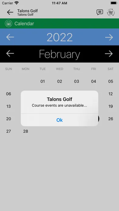 Captures d'écran de Talons Golf