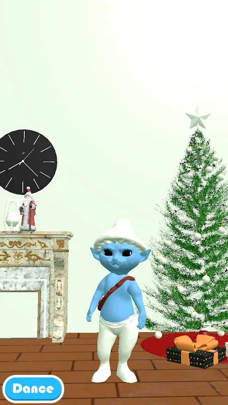 Capturas de tela do Dancing Smurf Cat