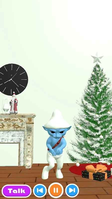Capturas de tela do Dancing Smurf Cat