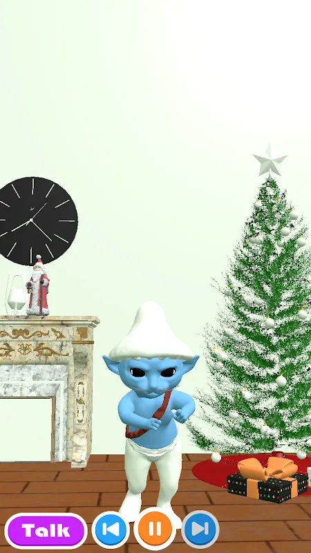 Capturas de tela do Dancing Smurf Cat