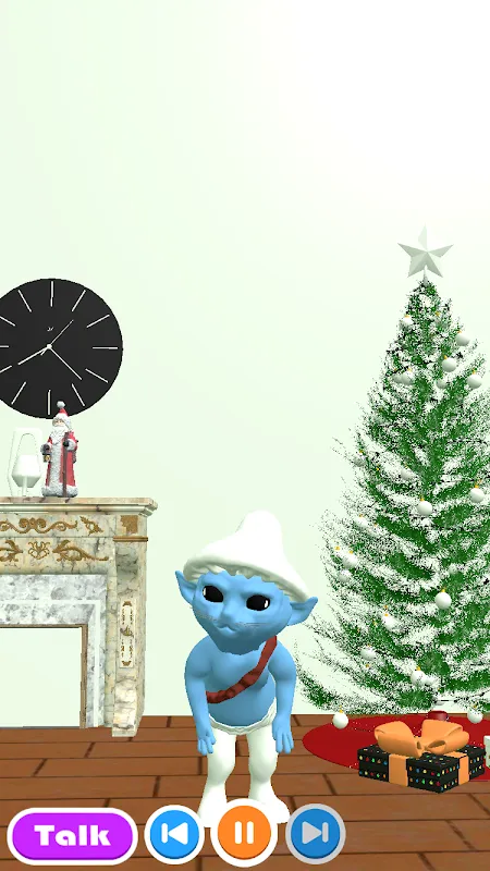 Capturas de tela do Dancing Smurf Cat
