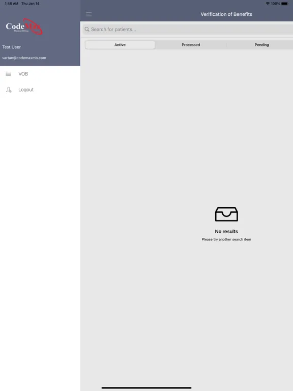 تصاویر CodeMax Medical Billing iPad 