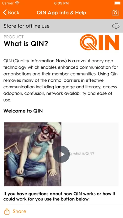 ภาพหน้าจอของ QIN CodeSafe