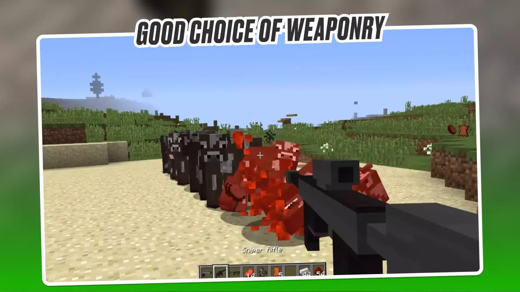Guns & Weapons Mod Minecraft應用截圖
