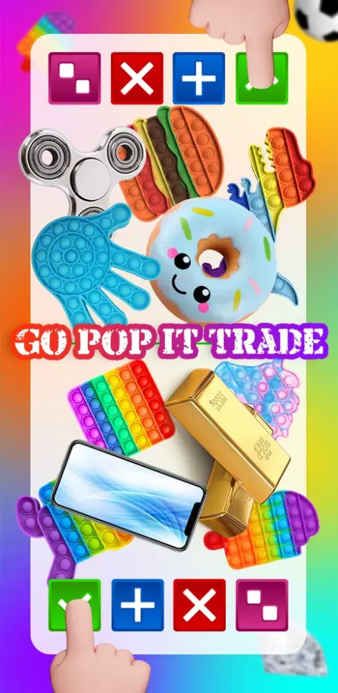 Ảnh chụp màn hình của Fidgets Pop it trading master