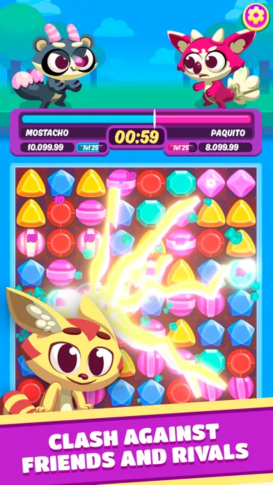 Clash of Pets: Sweety Match स्क्रीनशॉट