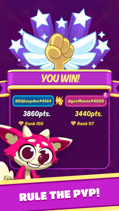 Clash of Pets: Sweety Match स्क्रीनशॉट