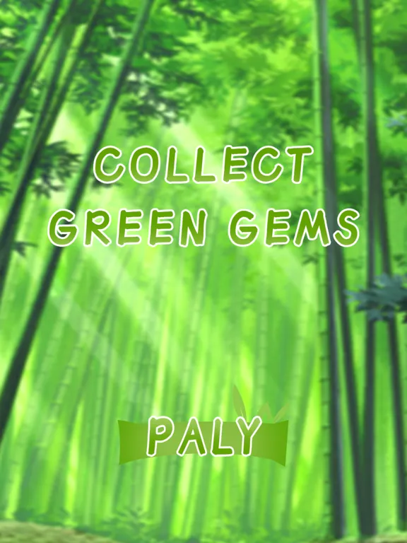 Collect green gems iPad  سکرین شاٹس