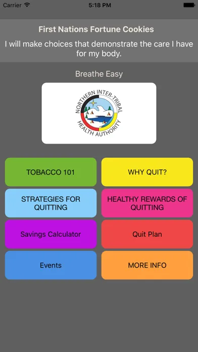Ảnh chụp màn hình của Breathe Easy Smoking Cessation