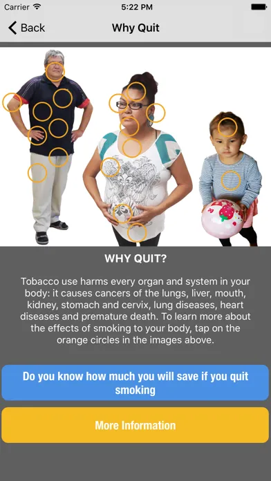 Ảnh chụp màn hình của Breathe Easy Smoking Cessation