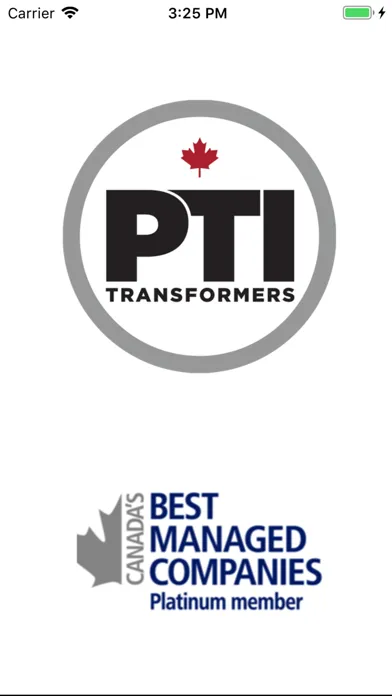 PTI Transformer Screenshots