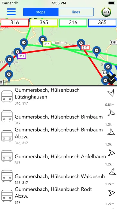 Zrzuty ekranu Cologne Public Transport Guide