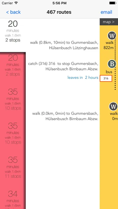 Zrzuty ekranu Cologne Public Transport Guide