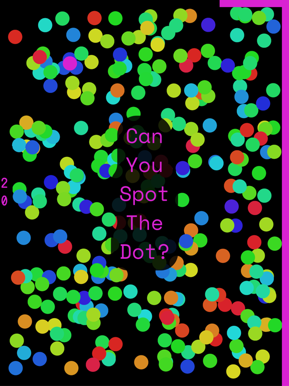 Color Quest: Spot The Dot iPad 应用截图