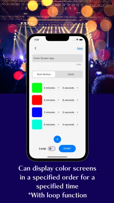 Capturas de pantalla de Color Screen:From Button/Clock