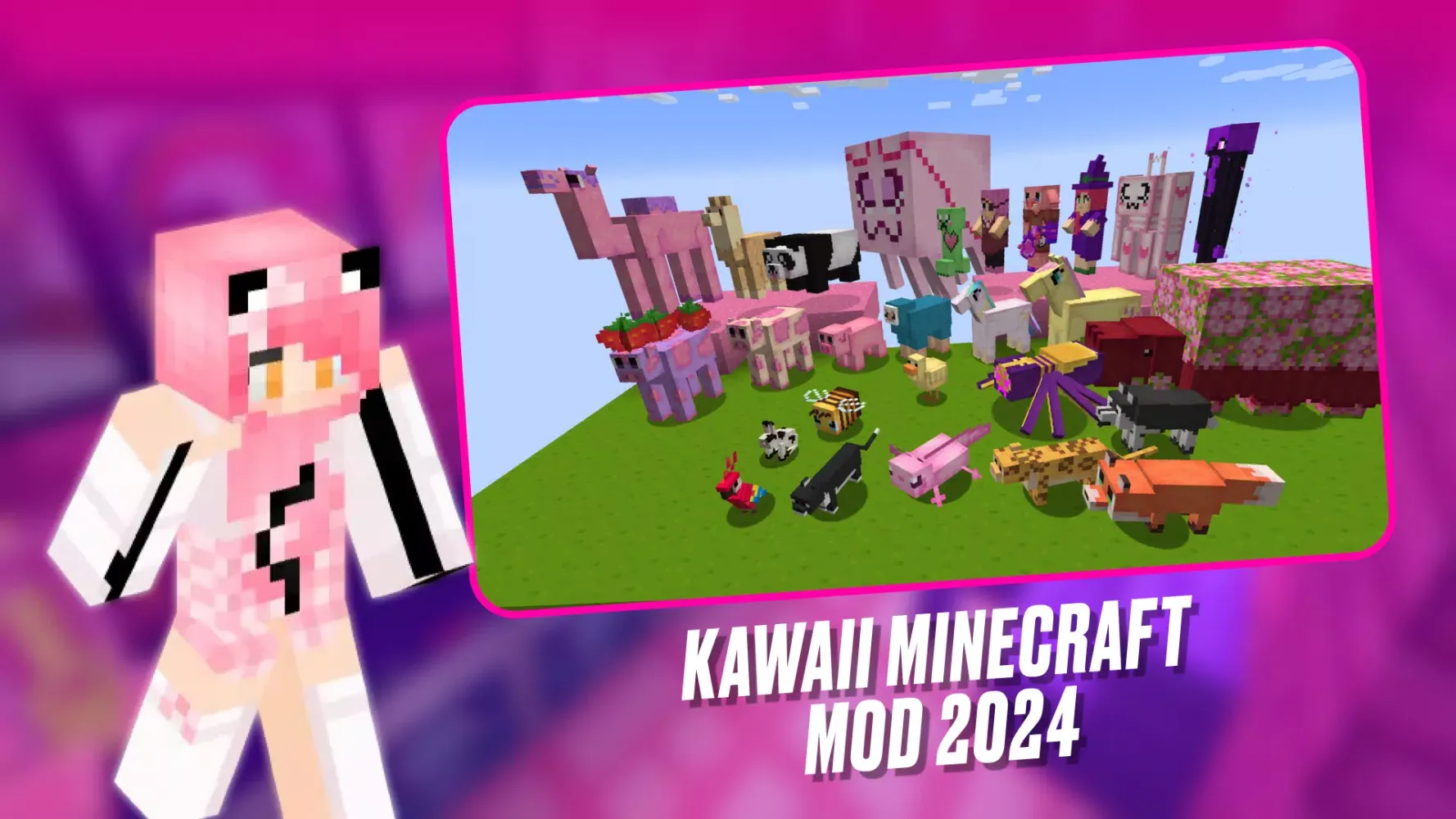 Kawaii World 2023 Mod for MCPE Ekran Görüntüleri