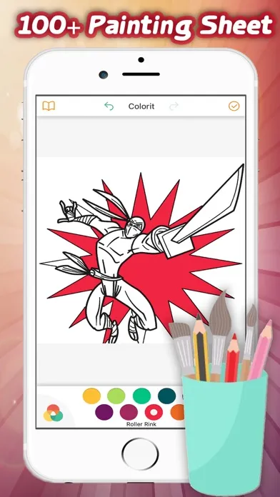 Man SuperHero Coloring  Book For Kid স্ক্রিনশট
