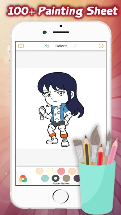 Man SuperHero Coloring  Book For Kid স্ক্রিনশট