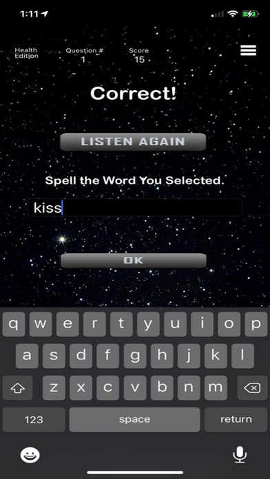 Health - Comet Spelling Screenshots