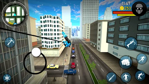 Blue Ninja : Superhero Game Screenshots
