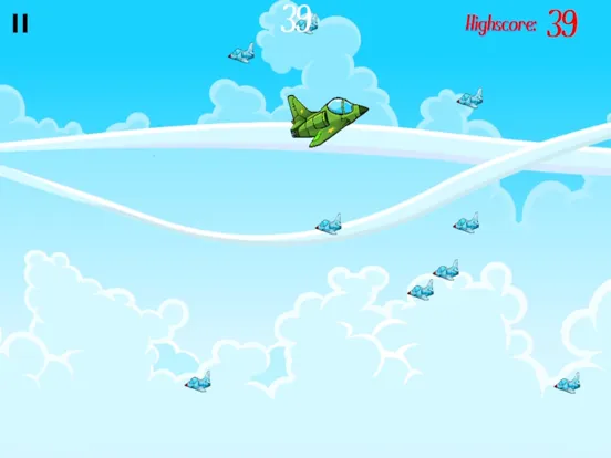 Screenshot di Cloudy Jets iPad 