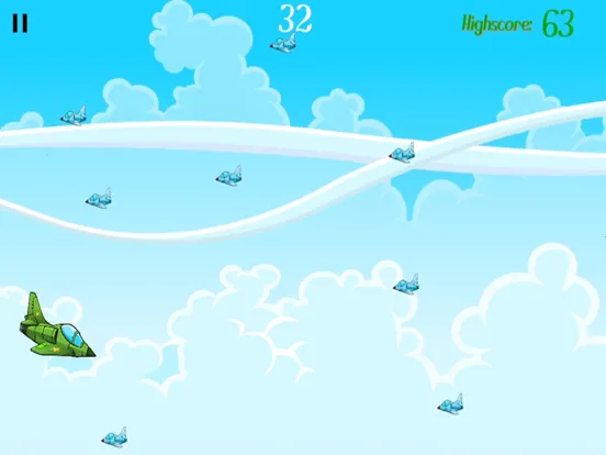 Screenshot di Cloudy Jets iPad 