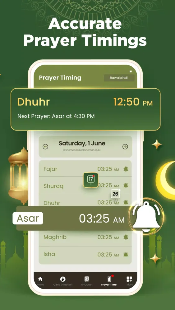 Qibla Compass: Al Quran Screenshots