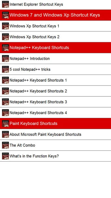 صور Computer Shortcut Keys