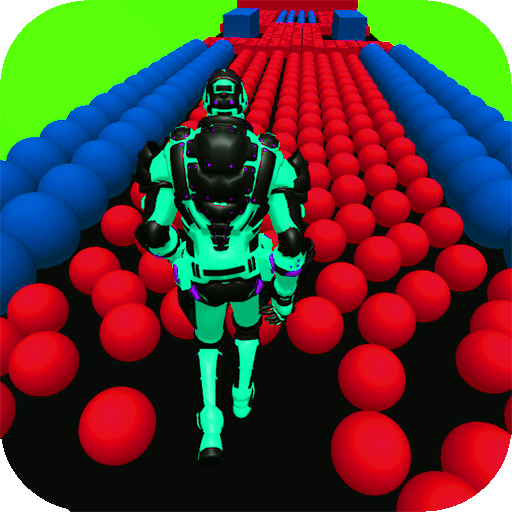 Robot 3D Color bump new ball 2019