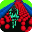 Robot 3D Color bump new ball 2019