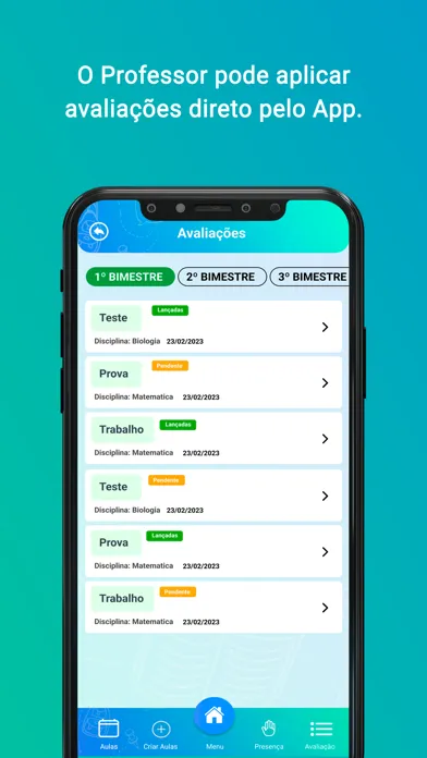 Zrzuty ekranu ProfessorApp Casimiro Edu