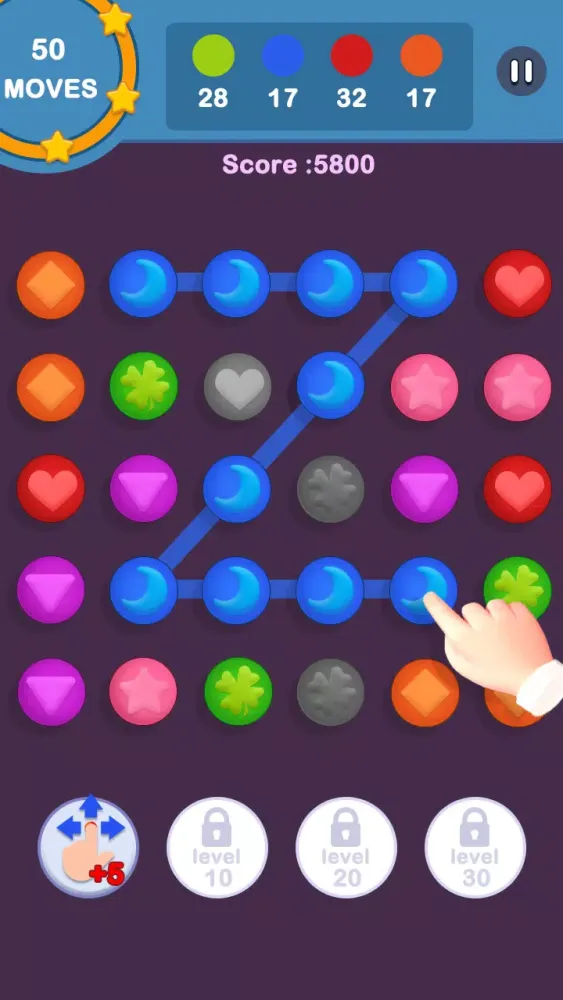 Connect pops - Sweet Match 3 Screenshots