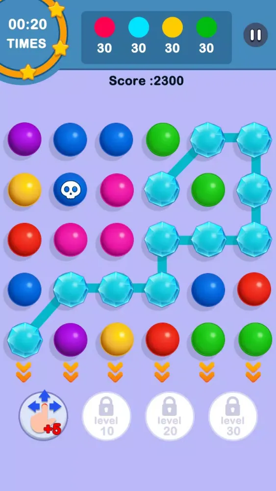 Connect pops - Sweet Match 3 Screenshots