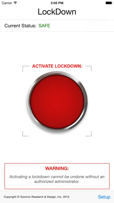 Tangkapan layar CBW LockDown