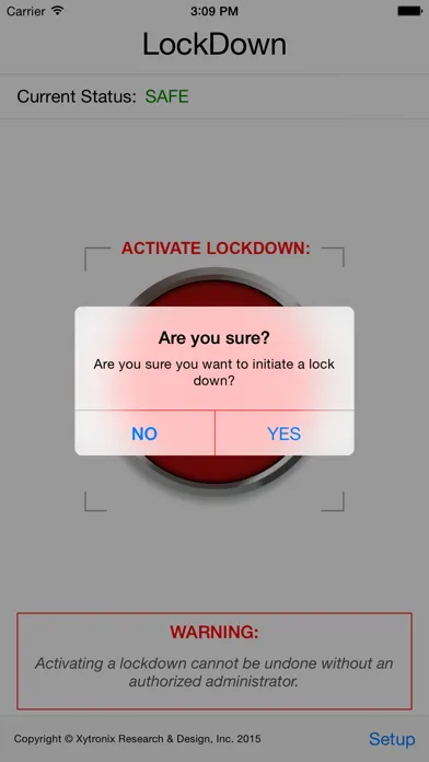 Tangkapan layar CBW LockDown