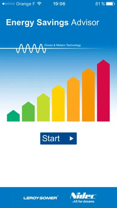 Ảnh chụp màn hình của Energy Savings Advisor
