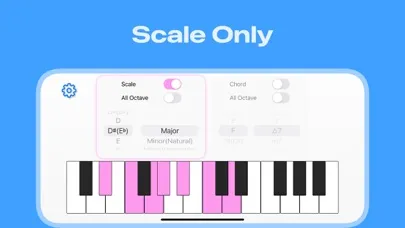 Capturas de pantalla de Piano Chord & Scale
