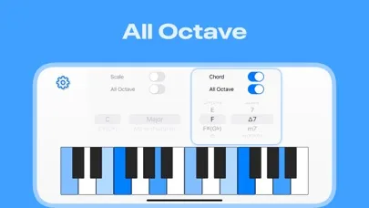 Capturas de pantalla de Piano Chord & Scale