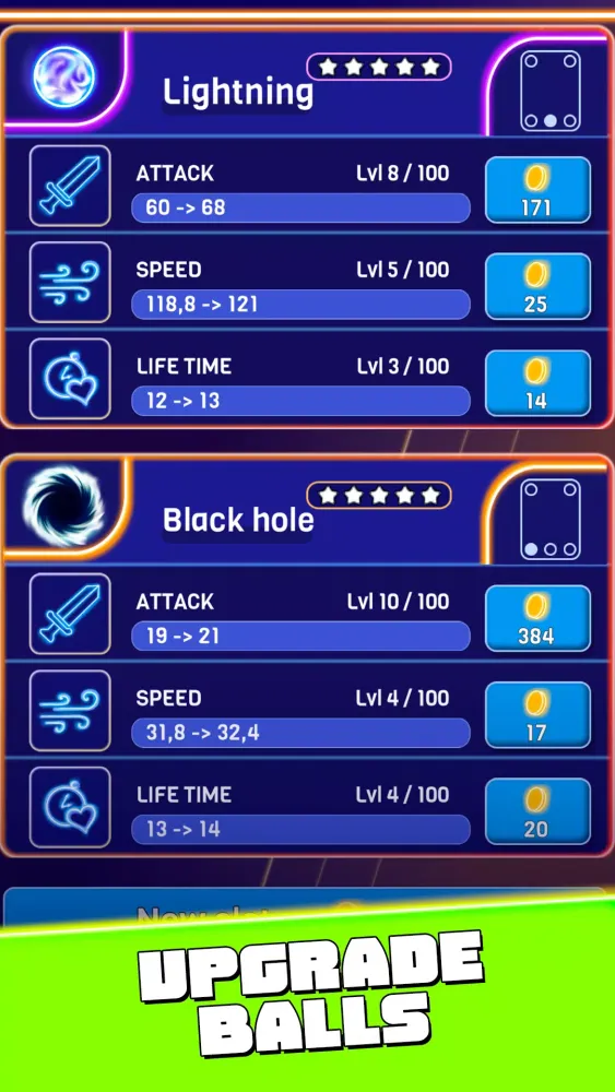 Idle balls vs bricks Screenshots