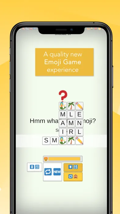 Ảnh chụp màn hình của Emoji World: Word Puzzle Game!