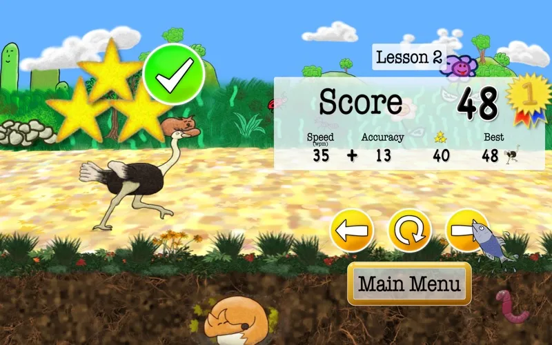 Tangkapan skrin Animal Typing - Lite
