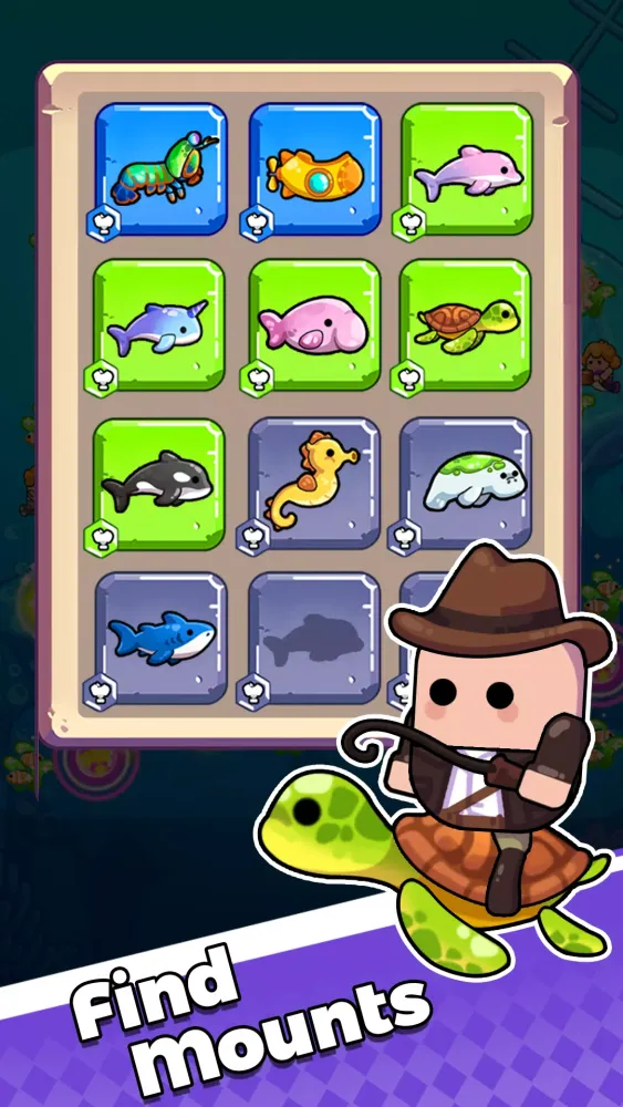 Capturas de pantalla de Pocket Diver: Fishing Game