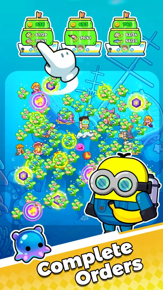 Capturas de pantalla de Pocket Diver: Fishing Game