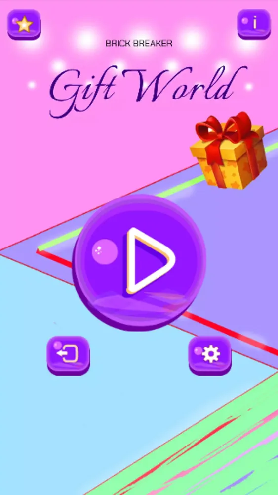 Brick Breaker - Gift World स्क्रीनशॉट
